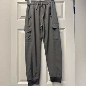 abercrombie kids Charcoal Gray Performance Joggers